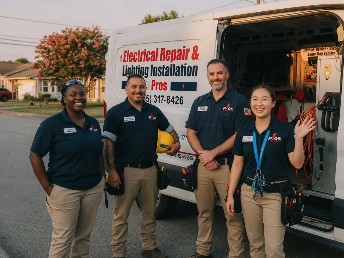 Licensed Electrician company in Carmine, TX